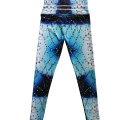 Alta cintura impressão spandex calças de ioga personalizadas leggings
